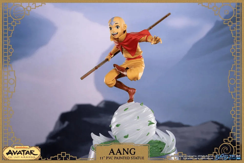 F4FAVAANGST Avatar the Last Airbender - Aang PVC Statue Standard Edition - First 4 Figures - Titan Pop Culture