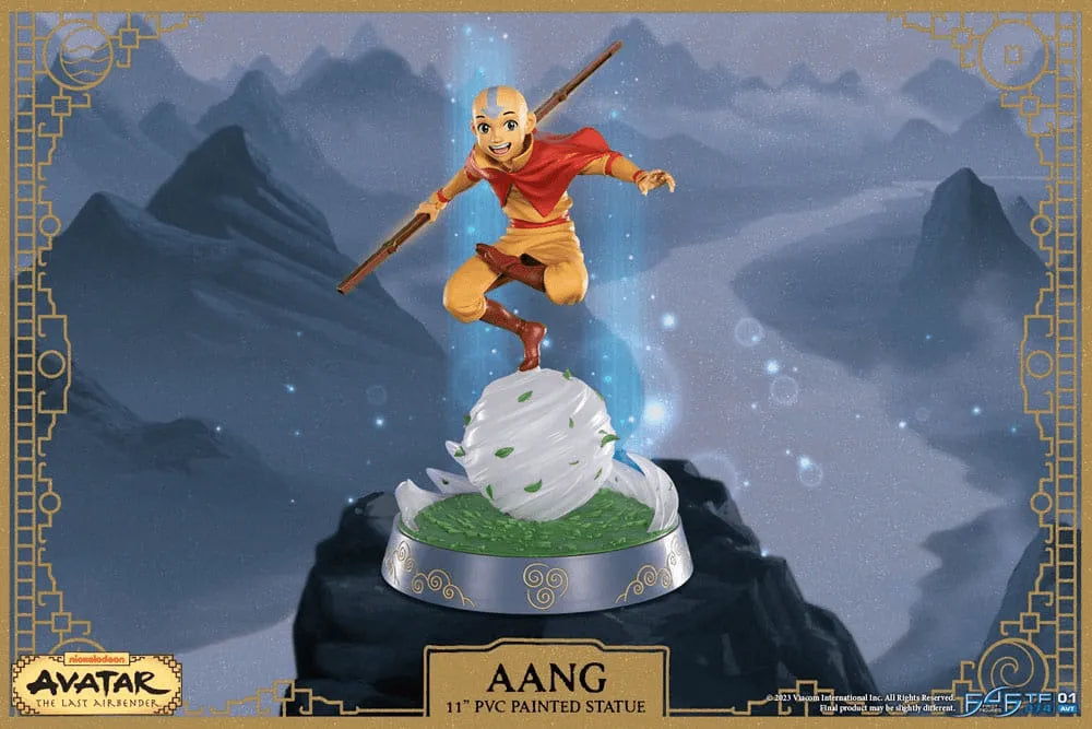 F4FAVAANGST Avatar the Last Airbender - Aang PVC Statue Standard Edition - First 4 Figures - Titan Pop Culture