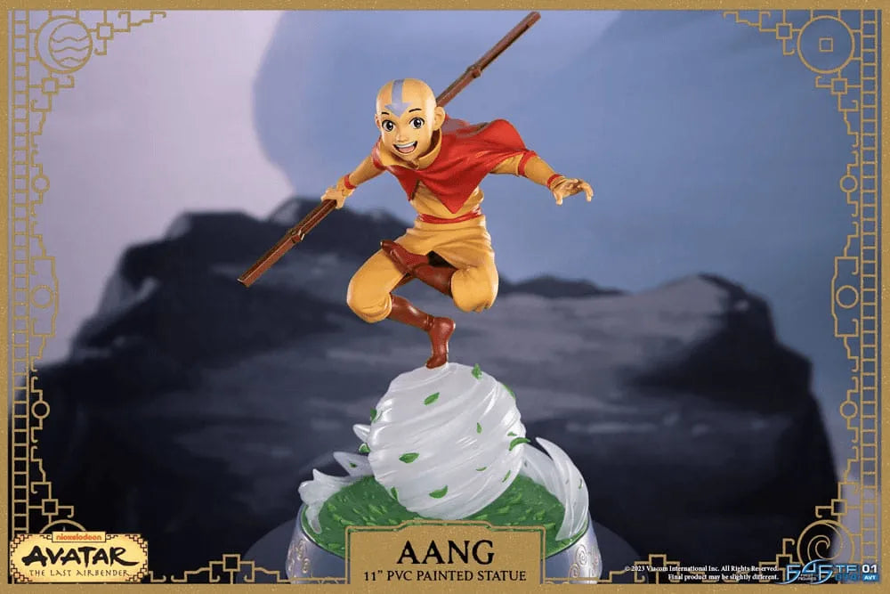 F4FAVAANGST Avatar the Last Airbender - Aang PVC Statue Standard Edition - First 4 Figures - Titan Pop Culture