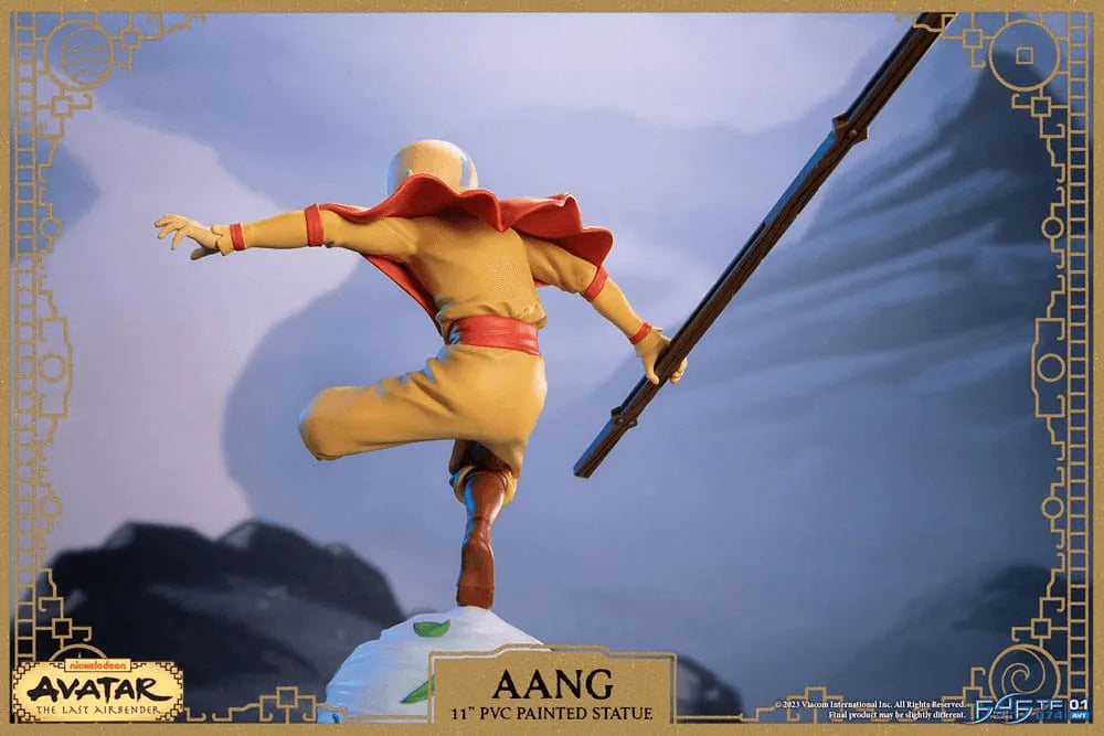 F4FAVAANGST Avatar the Last Airbender - Aang PVC Statue Standard Edition - First 4 Figures - Titan Pop Culture