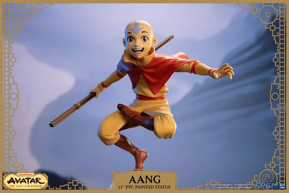 F4FAVAANGST Avatar the Last Airbender - Aang PVC Statue Standard Edition - First 4 Figures - Titan Pop Culture