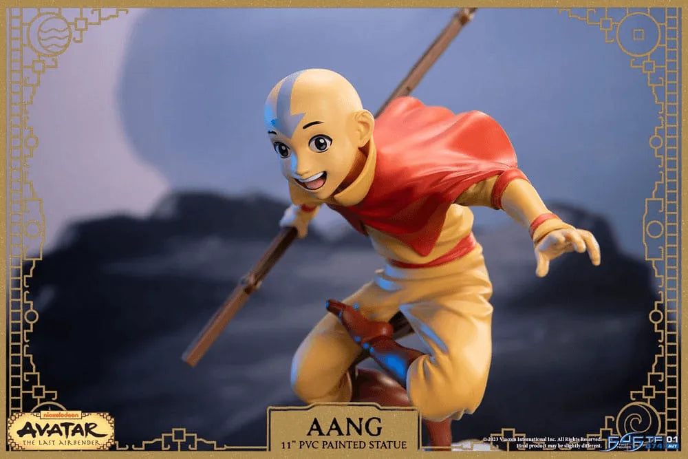 F4FAVAANGST Avatar the Last Airbender - Aang PVC Statue Standard Edition - First 4 Figures - Titan Pop Culture