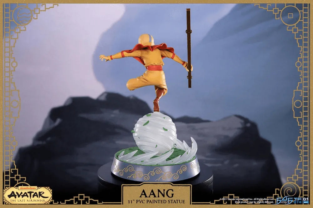 F4FAVAANGST Avatar the Last Airbender - Aang PVC Statue Standard Edition - First 4 Figures - Titan Pop Culture