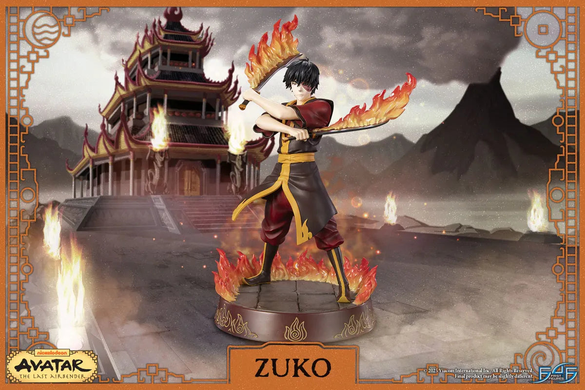 F4FAVAZUKST Avatar The Last Airbender - Zuko Statue - First 4 Figures - Titan Pop Culture