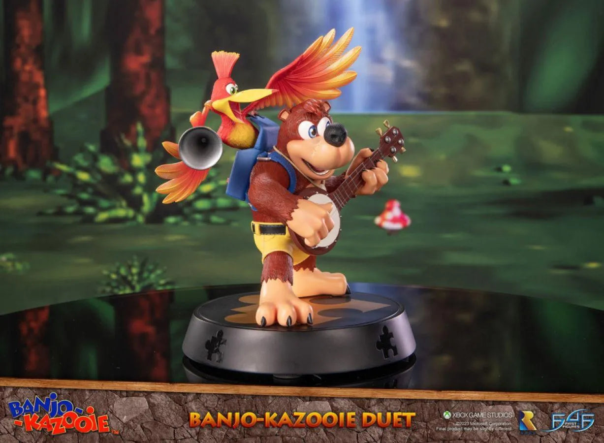 F4FBKBDUST Banjo Kazooie - Duet Statue - First 4 Figures - Titan Pop Culture