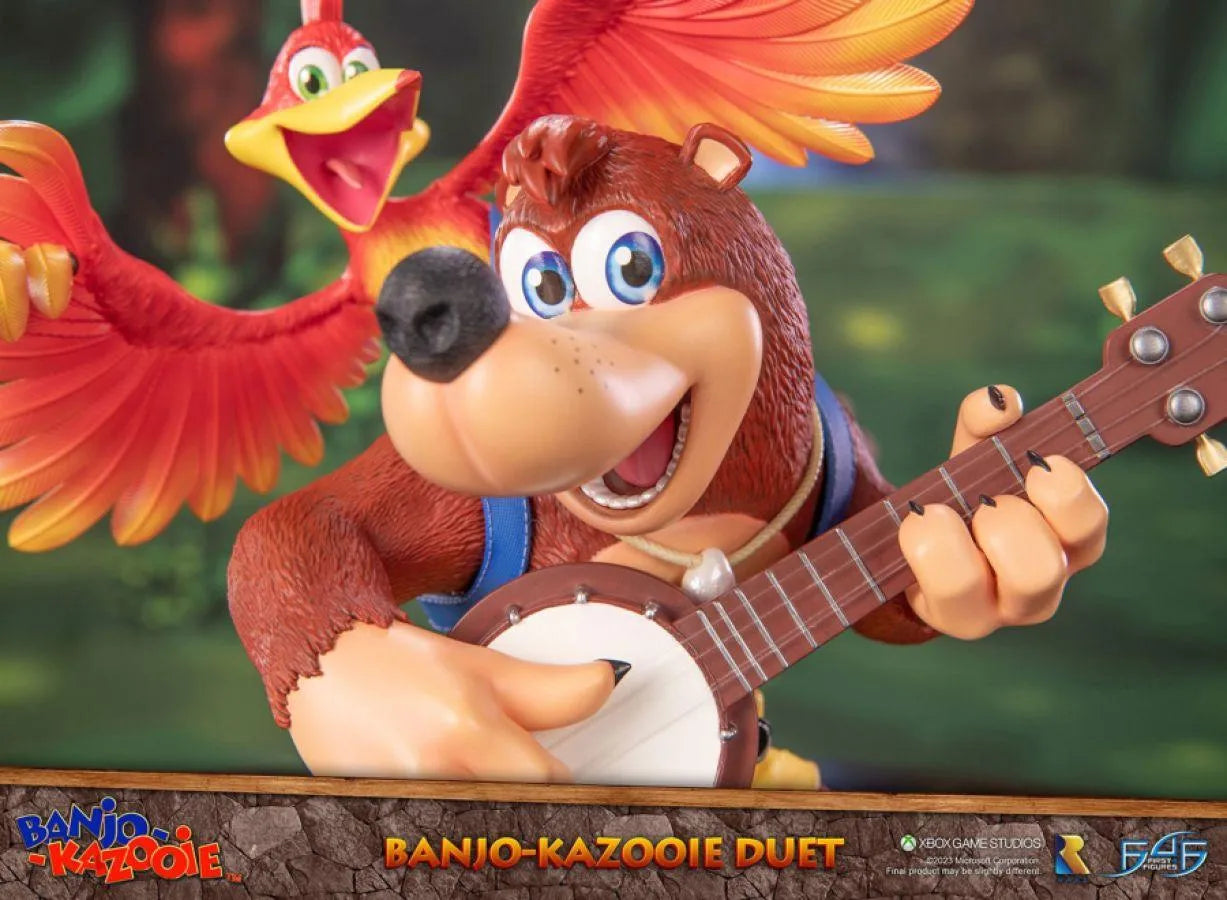 F4FBKBDUST Banjo Kazooie - Duet Statue - First 4 Figures - Titan Pop Culture