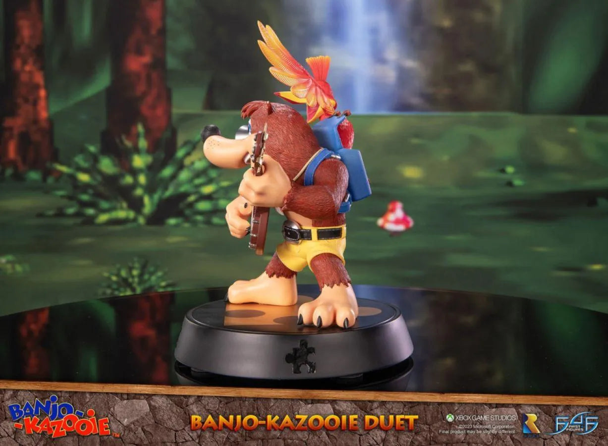 F4FBKBDUST Banjo Kazooie - Duet Statue - First 4 Figures - Titan Pop Culture