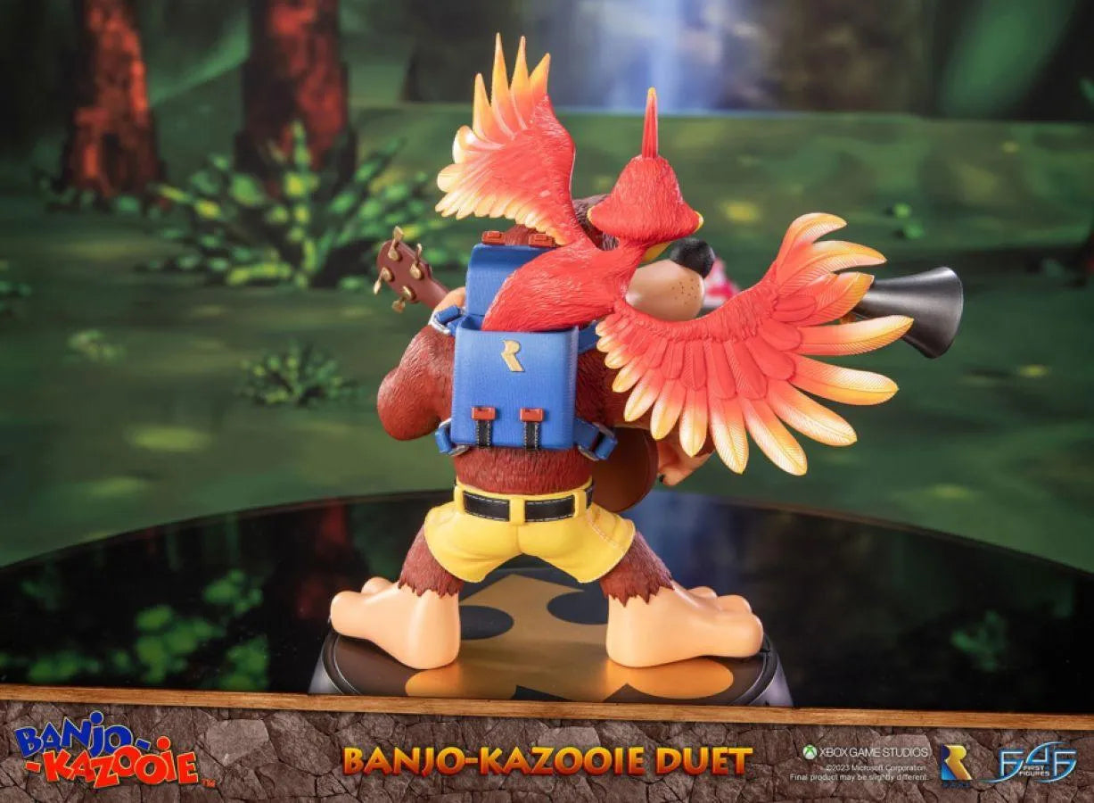 F4FBKBDUST Banjo Kazooie - Duet Statue - First 4 Figures - Titan Pop Culture