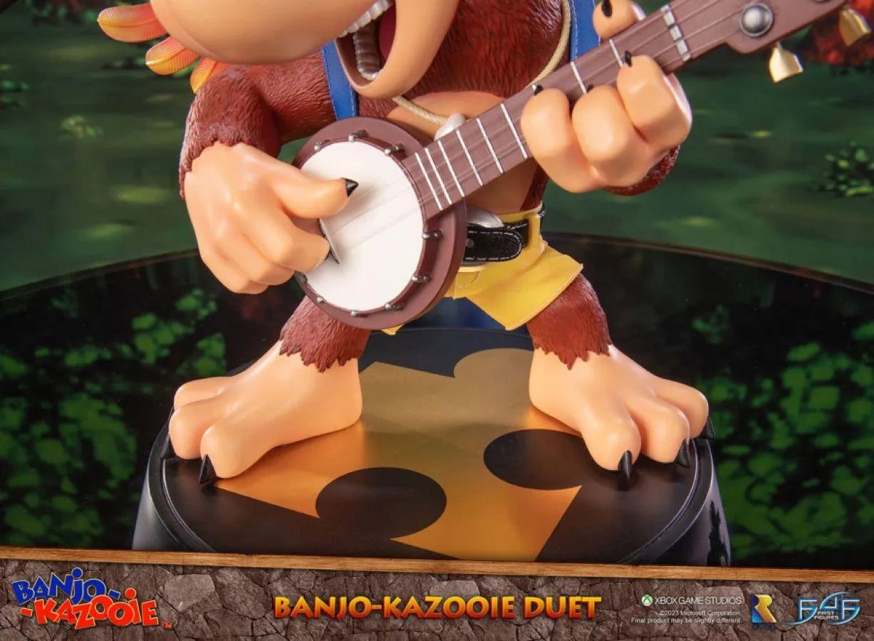 F4FBKBDUST Banjo Kazooie - Duet Statue - First 4 Figures - Titan Pop Culture