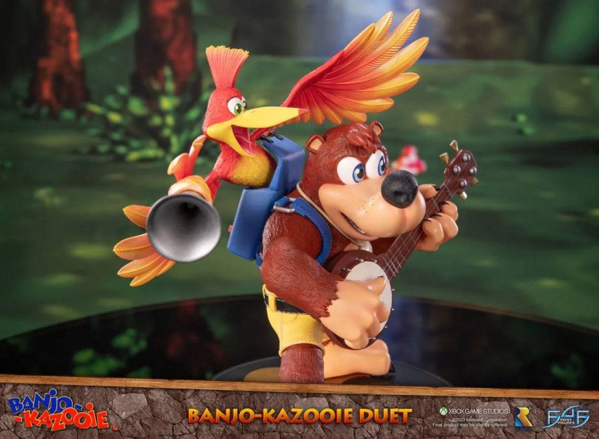 F4FBKBDUST Banjo Kazooie - Duet Statue - First 4 Figures - Titan Pop Culture