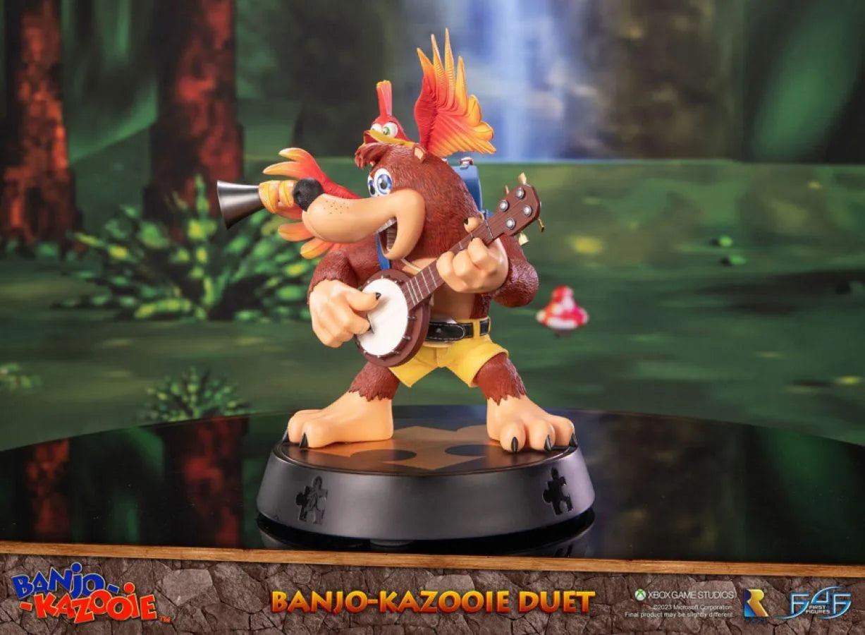 F4FBKBDUST Banjo Kazooie - Duet Statue - First 4 Figures - Titan Pop Culture