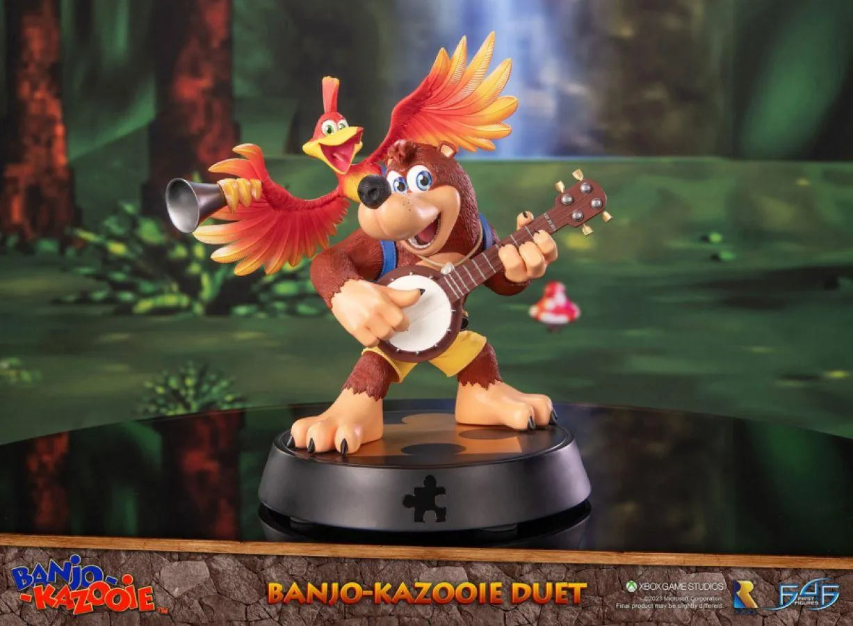 F4FBKBDUST Banjo Kazooie - Duet Statue - First 4 Figures - Titan Pop Culture