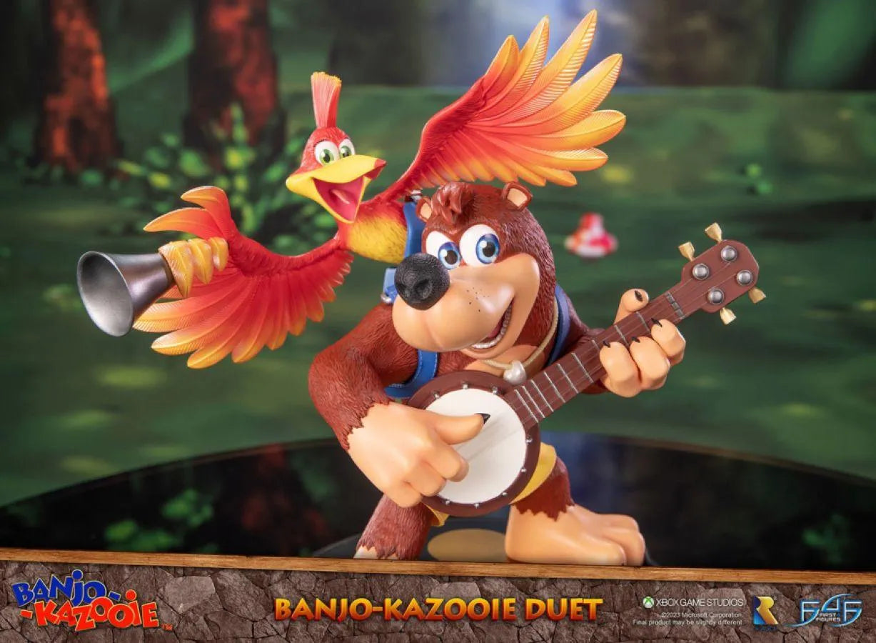 F4FBKBDUST Banjo Kazooie - Duet Statue - First 4 Figures - Titan Pop Culture