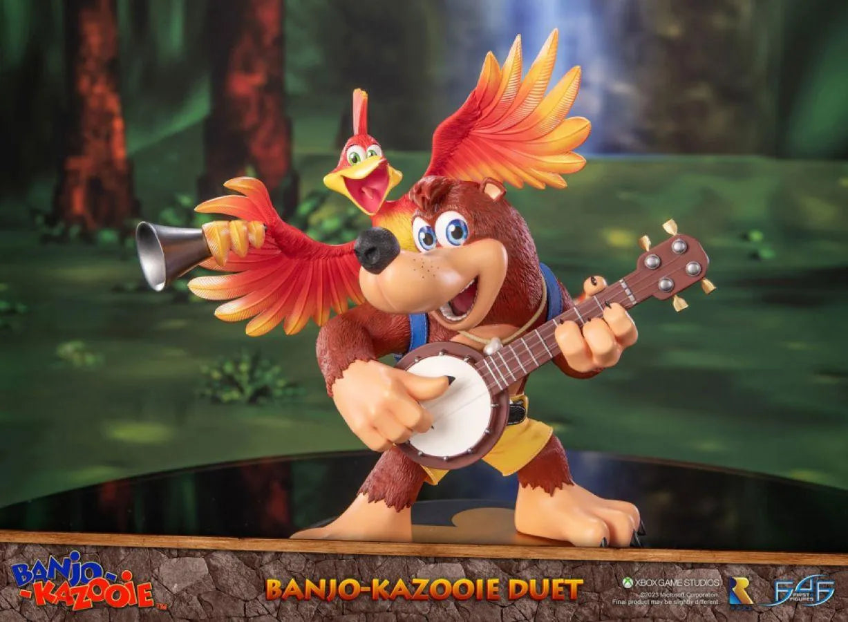 F4FBKBDUST Banjo Kazooie - Duet Statue - First 4 Figures - Titan Pop Culture