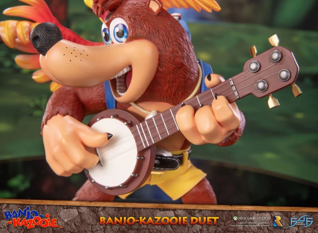 F4FBKBDUST Banjo Kazooie - Duet Statue - First 4 Figures - Titan Pop Culture