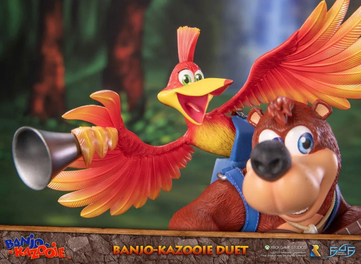 F4FBKBDUST Banjo Kazooie - Duet Statue - First 4 Figures - Titan Pop Culture