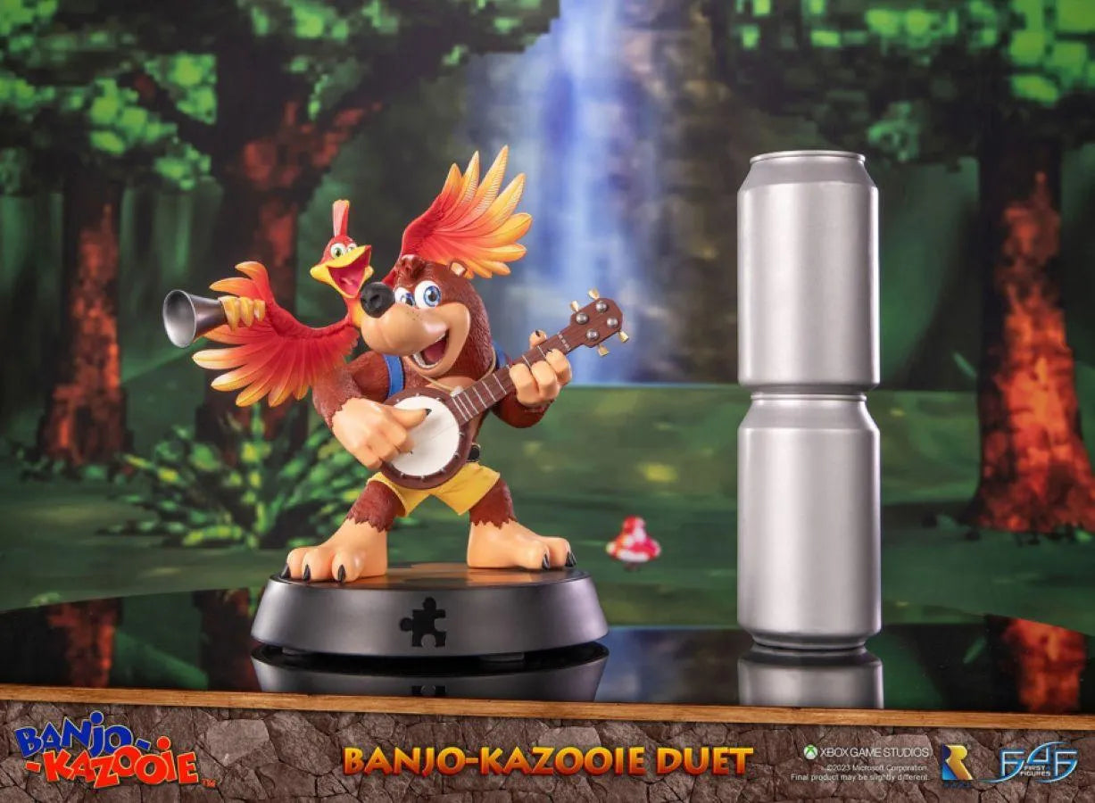 F4FBKBDUST Banjo Kazooie - Duet Statue - First 4 Figures - Titan Pop Culture