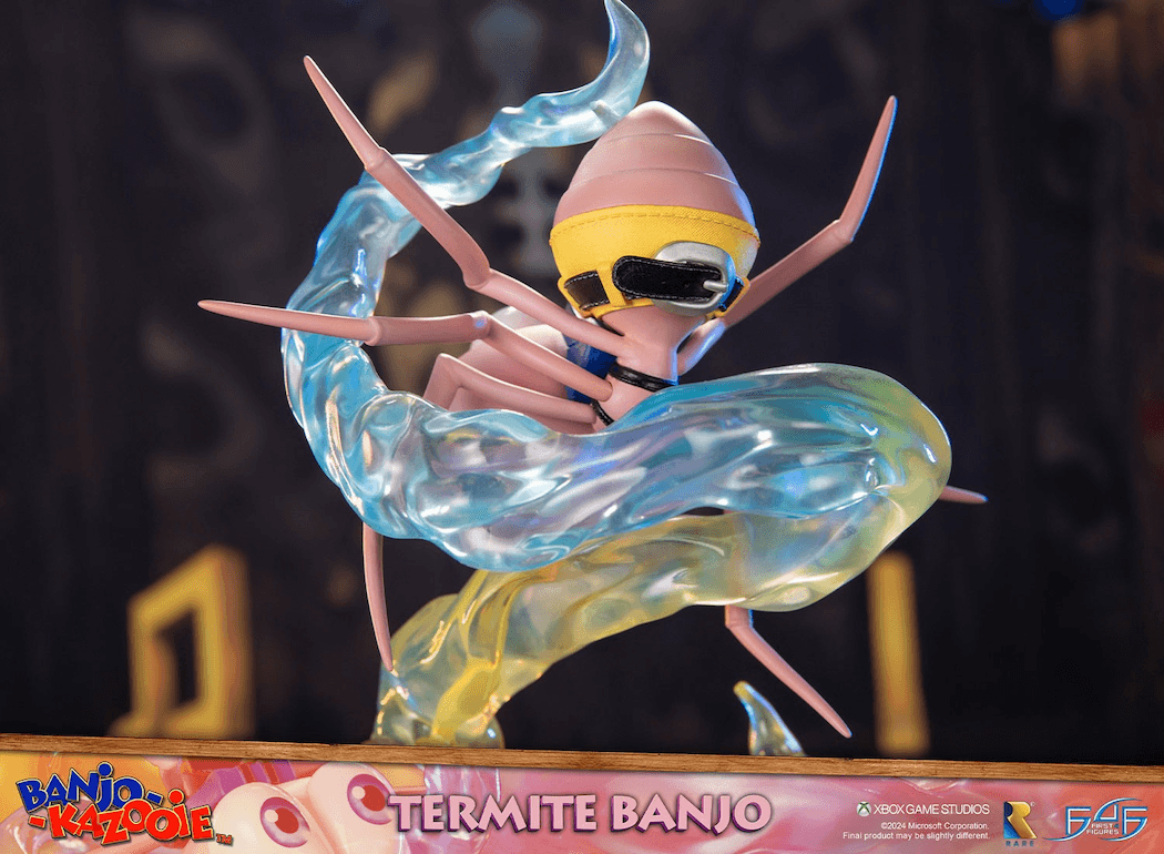 F4FBKBTER Banjo Kazooie - Termite Banjo Statue - First 4 Figures - Titan Pop Culture