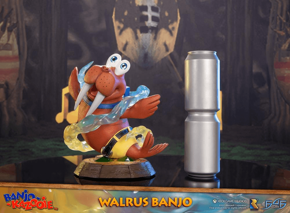 F4FBKBWAL Banjo Kazooie - Walrus Banjo Statue - First 4 Figures - Titan Pop Culture