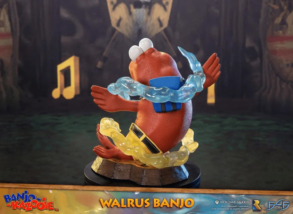 F4FBKBWAL Banjo Kazooie - Walrus Banjo Statue - First 4 Figures - Titan Pop Culture