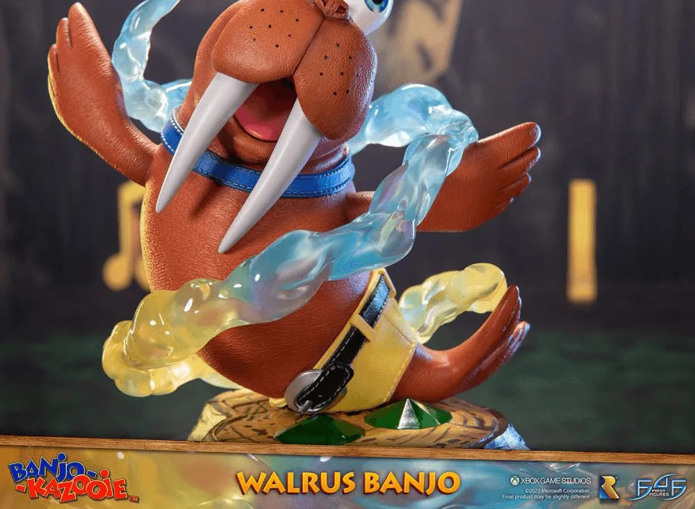 F4FBKBWAL Banjo Kazooie - Walrus Banjo Statue - First 4 Figures - Titan Pop Culture