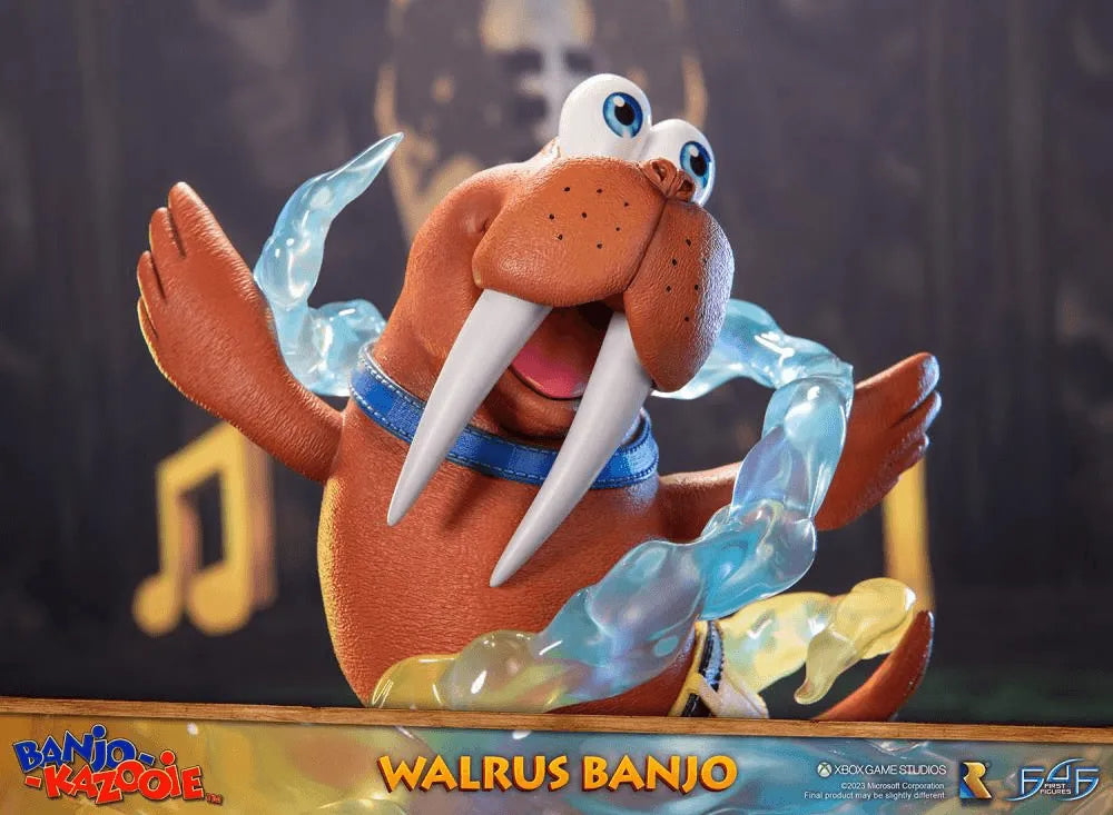 F4FBKBWAL Banjo Kazooie - Walrus Banjo Statue - First 4 Figures - Titan Pop Culture