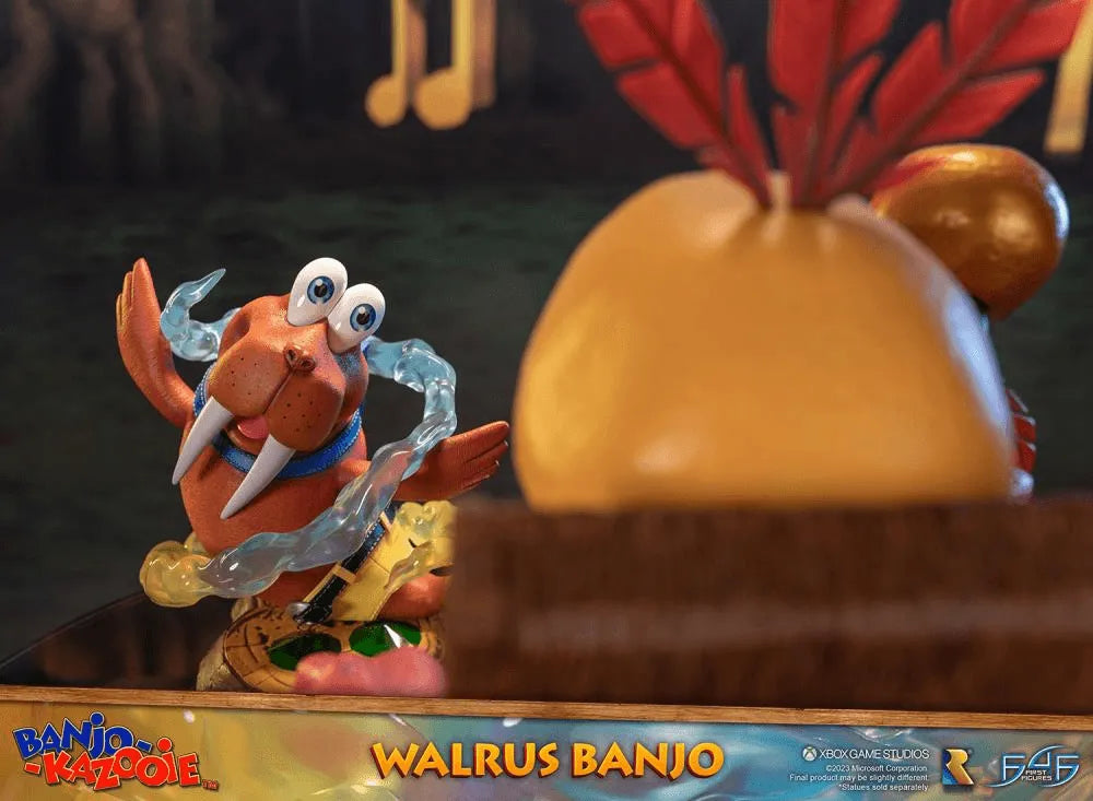 F4FBKBWAL Banjo Kazooie - Walrus Banjo Statue - First 4 Figures - Titan Pop Culture