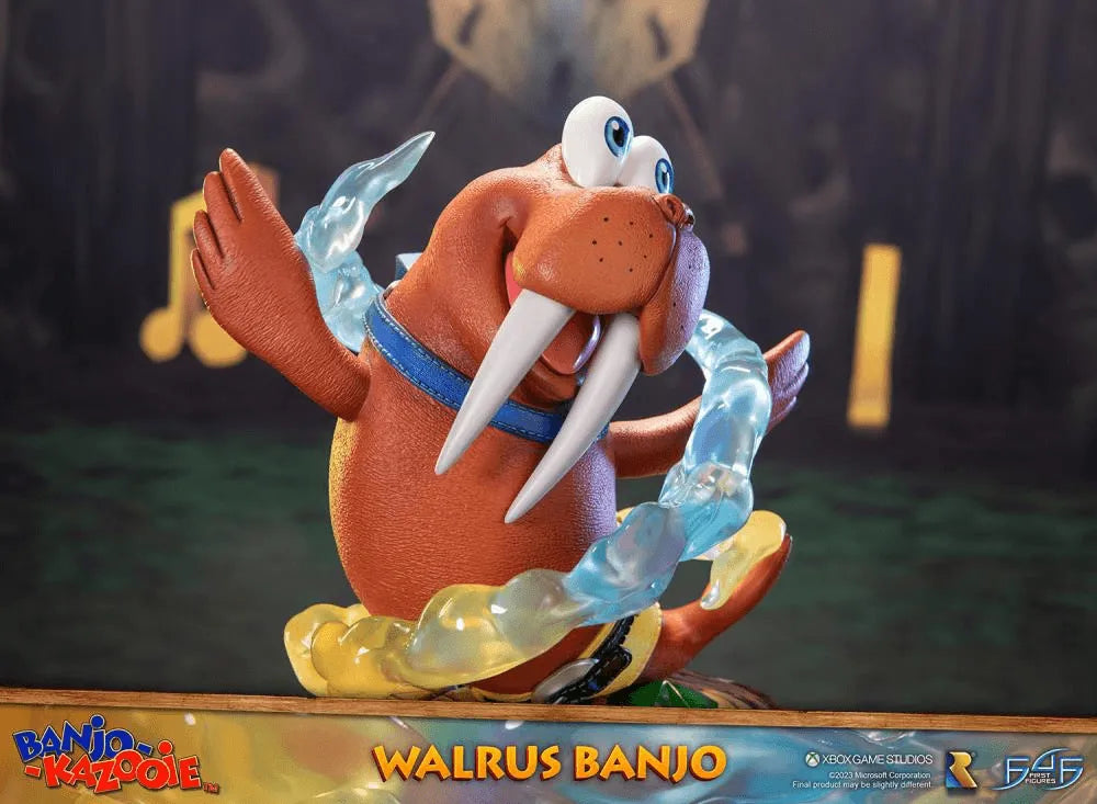 F4FBKBWAL Banjo Kazooie - Walrus Banjo Statue - First 4 Figures - Titan Pop Culture