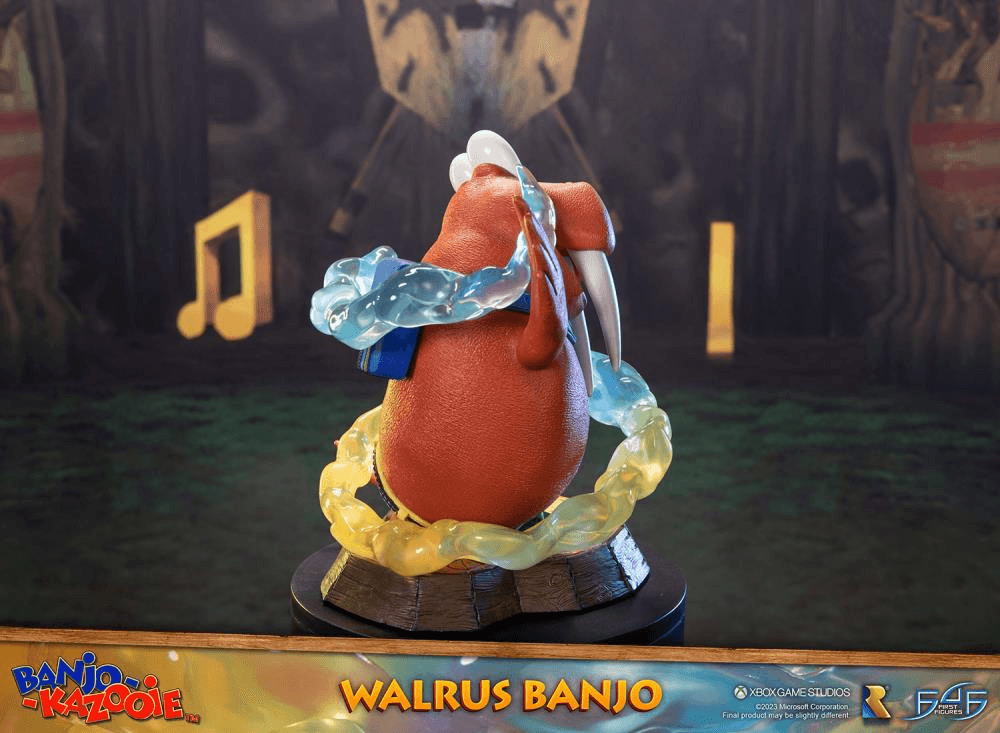 F4FBKBWAL Banjo Kazooie - Walrus Banjo Statue - First 4 Figures - Titan Pop Culture