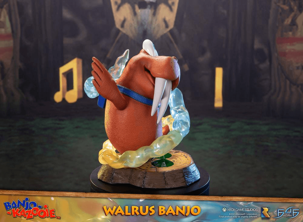 F4FBKBWAL Banjo Kazooie - Walrus Banjo Statue - First 4 Figures - Titan Pop Culture