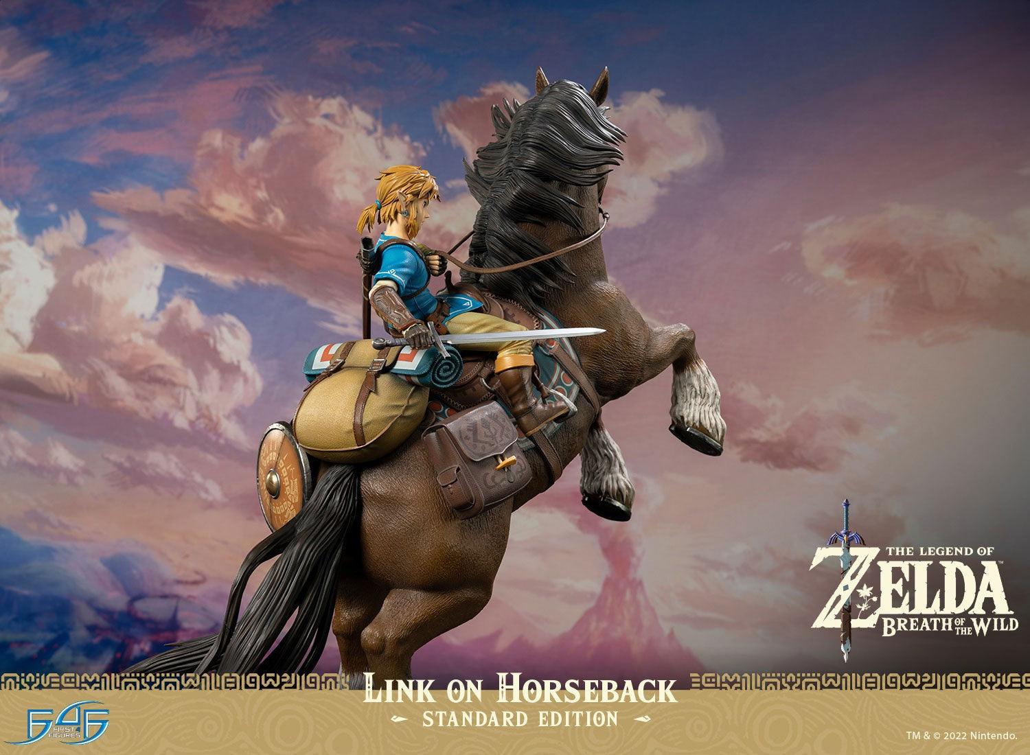 Figurine First4figures LEGEND OF ZELDA LINK ON HORSE LEGEND ST