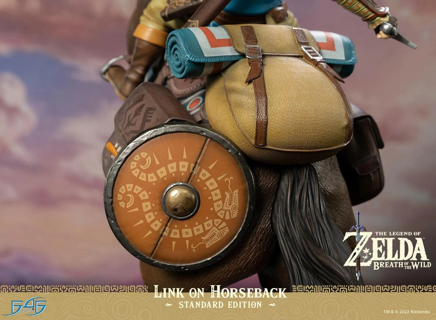 F4FBOTWLHST The Legend of Zelda: Breath of the Wild – Link on Horseback (Standard Edition) - First 4 Figures - Titan Pop Culture