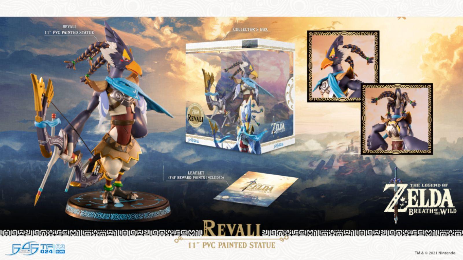 F4FBOTWRS The Legend of Zelda - Revali PVC Statue Standard Edition - First 4 Figures - Titan Pop Culture