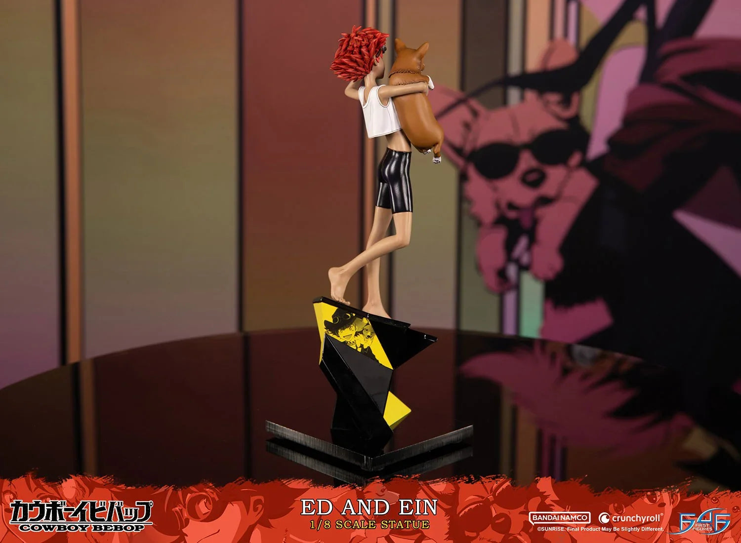 星际牛仔 - Ed &amp; Ein 1:8 比例雕像