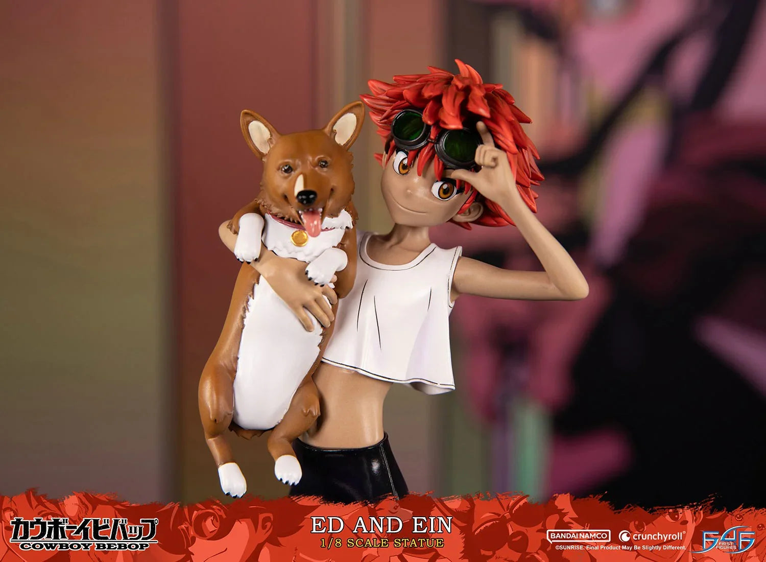 星际牛仔 - Ed &amp; Ein 1:8 比例雕像