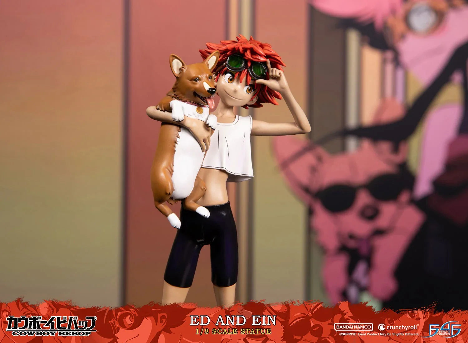 星际牛仔 - Ed &amp; Ein 1:8 比例雕像
