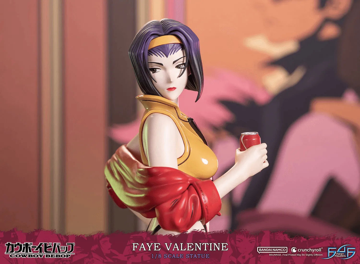 F4FCBFAY8ST Cowboy Bebop - Faye Valentine 1:8 Scale Statue - First 4 Figures - Titan Pop Culture