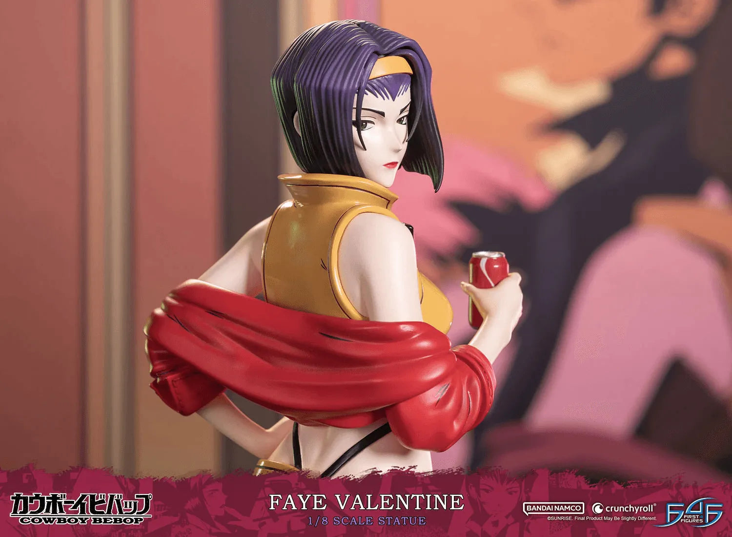 F4FCBFAY8ST Cowboy Bebop - Faye Valentine 1:8 Scale Statue - First 4 Figures - Titan Pop Culture