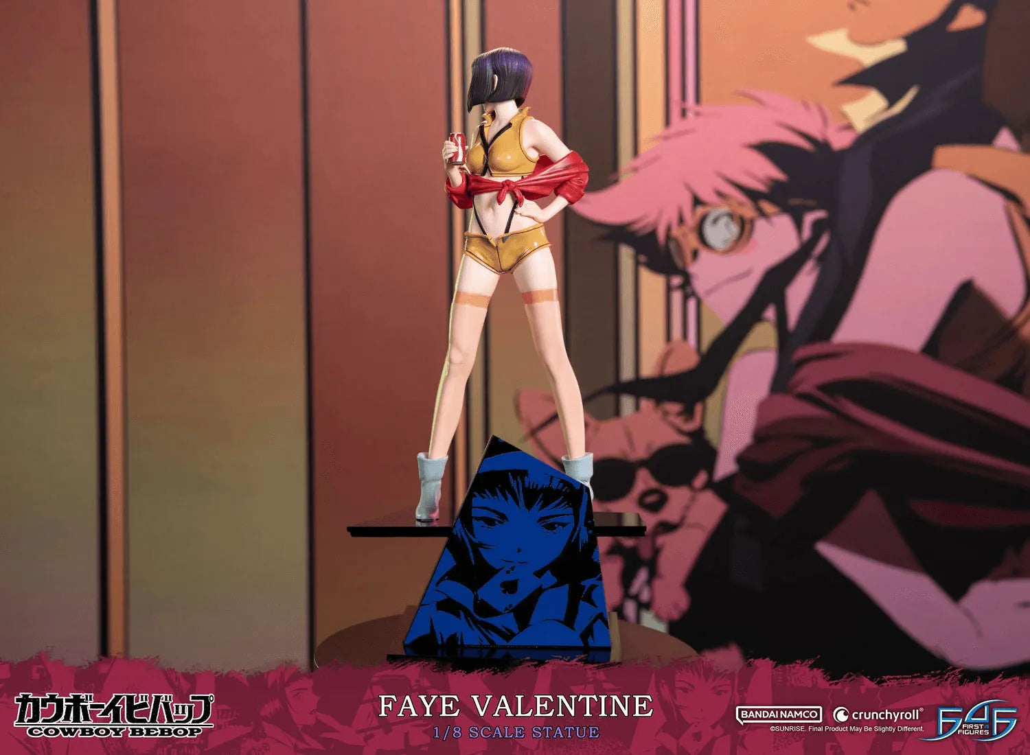 F4FCBFAY8ST Cowboy Bebop - Faye Valentine 1:8 Scale Statue - First 4 Figures - Titan Pop Culture