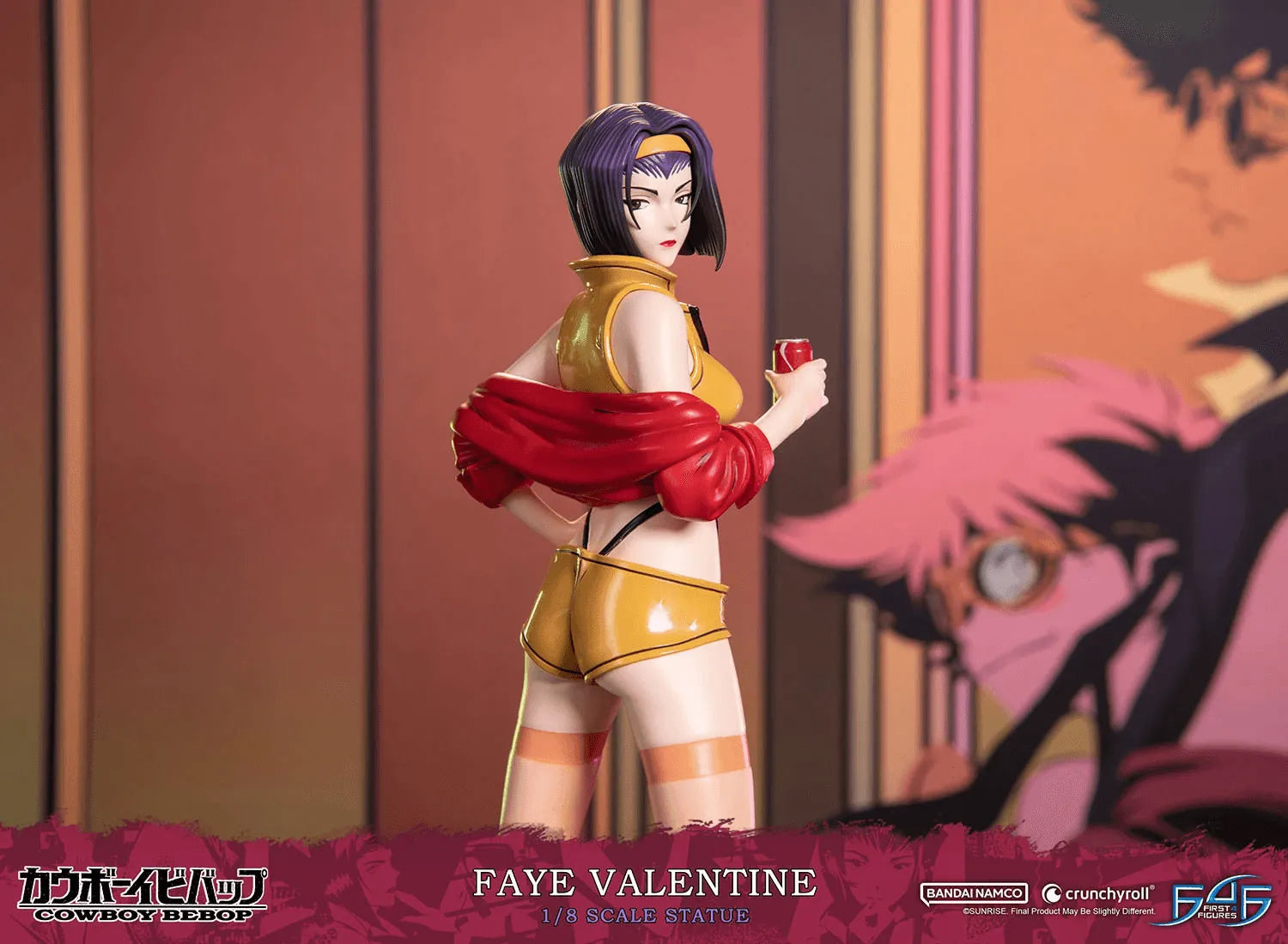 F4FCBFAY8ST Cowboy Bebop - Faye Valentine 1:8 Scale Statue - First 4 Figures - Titan Pop Culture