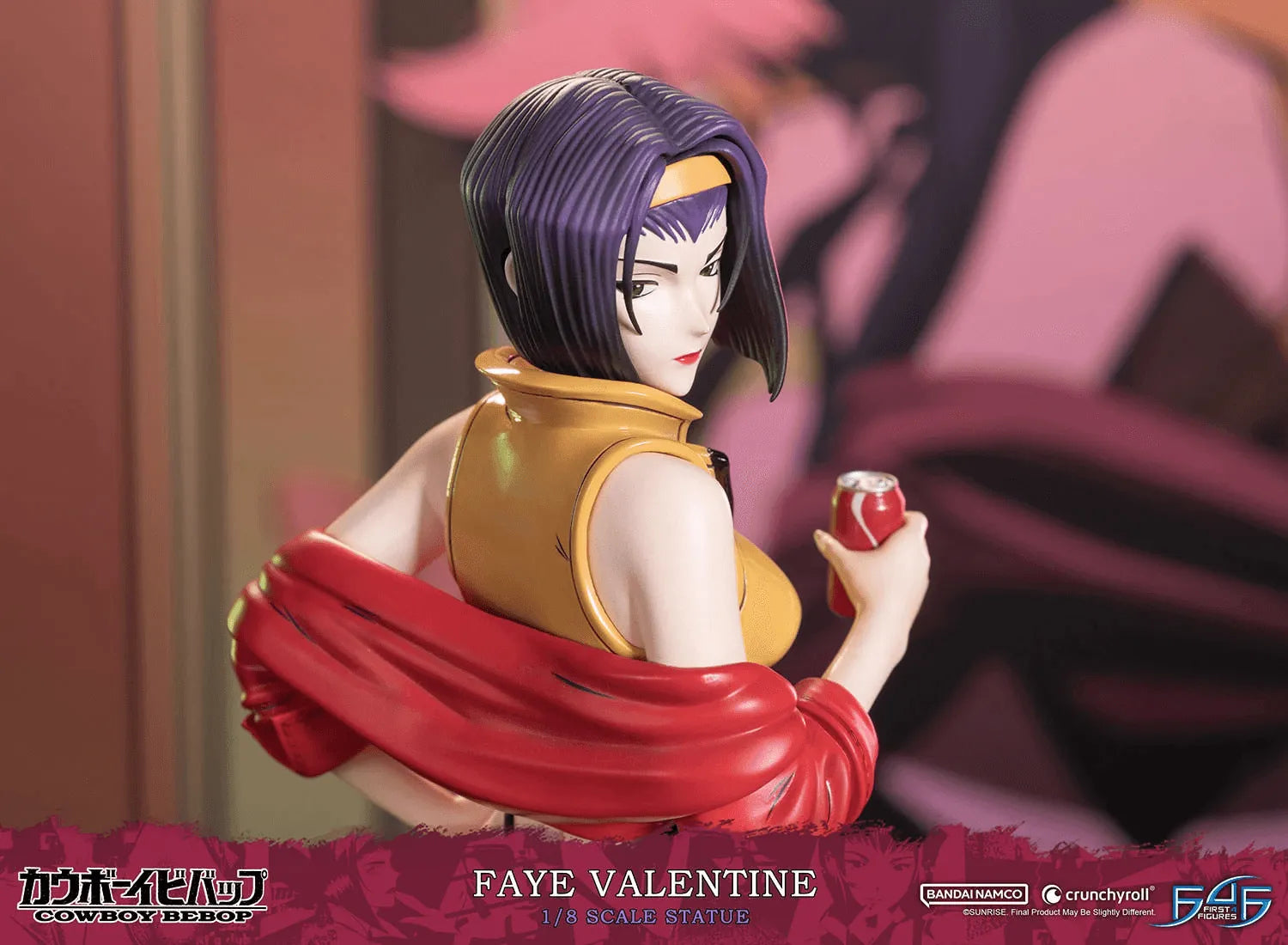 F4FCBFAY8ST Cowboy Bebop - Faye Valentine 1:8 Scale Statue - First 4 Figures - Titan Pop Culture