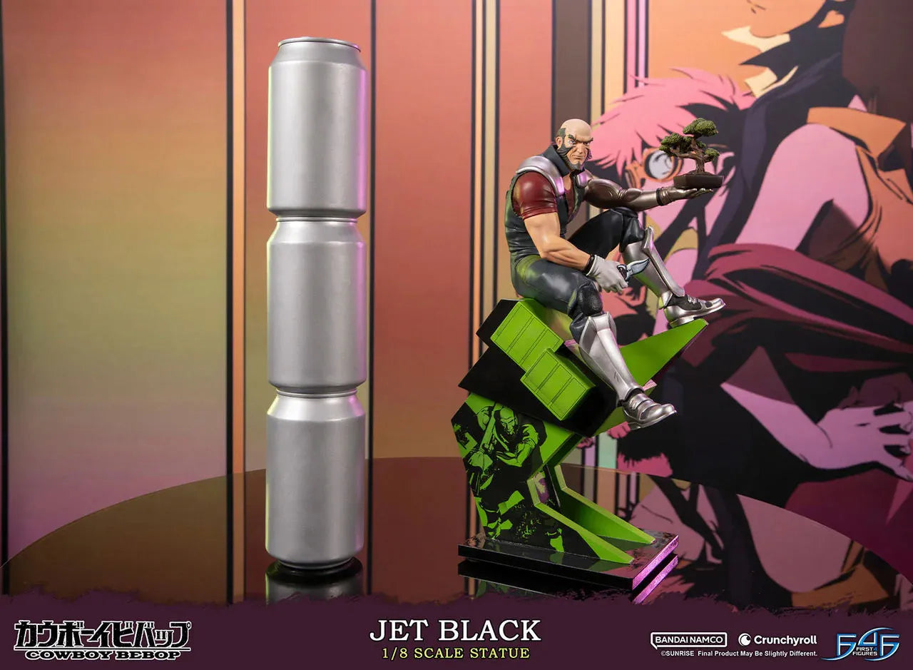 F4FCBJET8ST Cowboy Bebop - Jet Black 1:8 Scale Statue - First 4 Figures - Titan Pop Culture