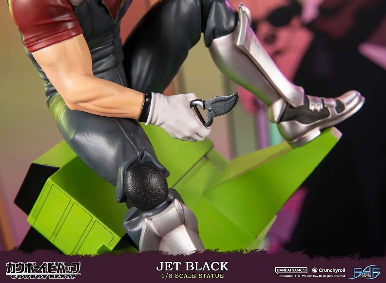 F4FCBJET8ST Cowboy Bebop - Jet Black 1:8 Scale Statue - First 4 Figures - Titan Pop Culture