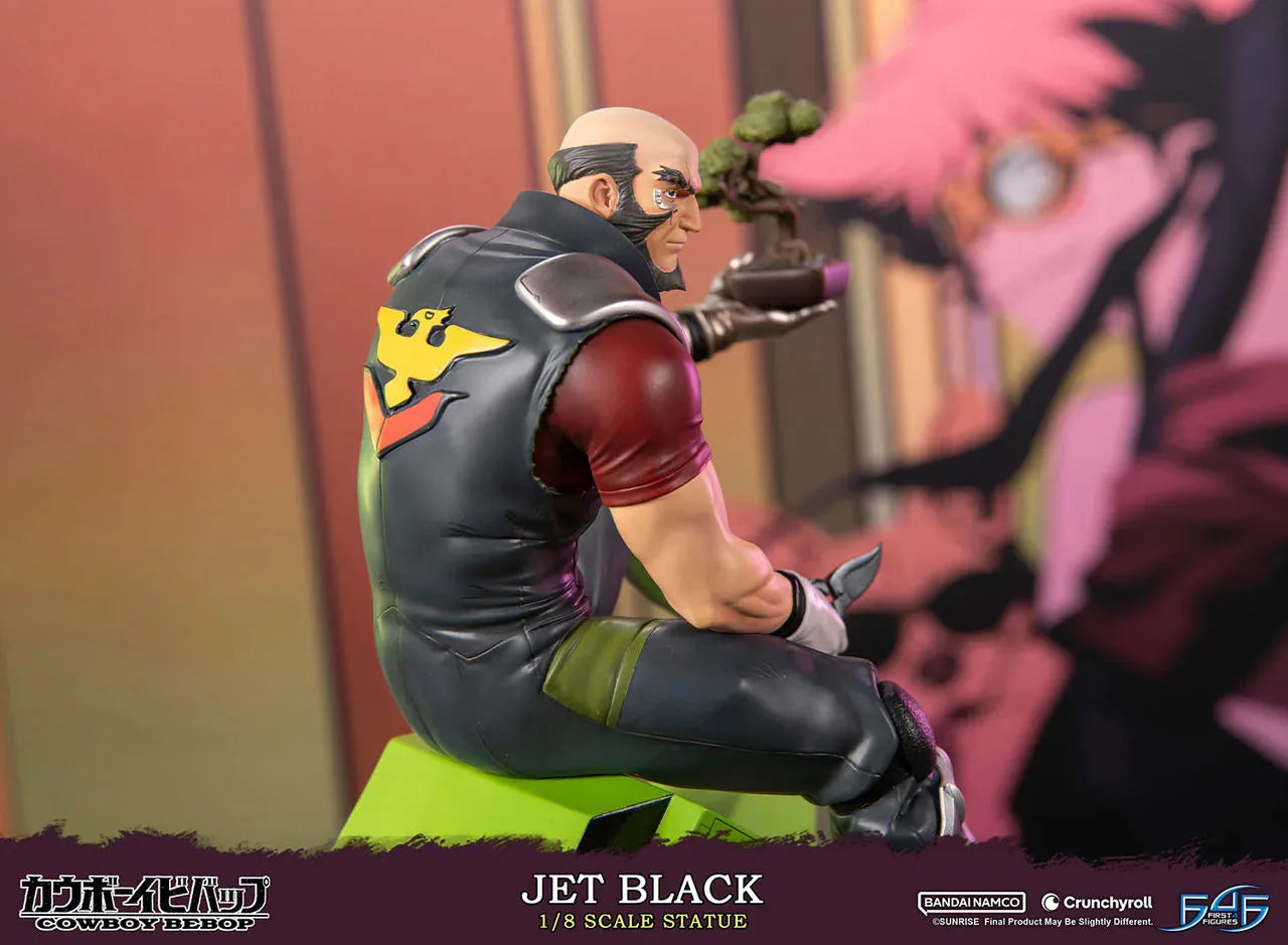 F4FCBJET8ST Cowboy Bebop - Jet Black 1:8 Scale Statue - First 4 Figures - Titan Pop Culture