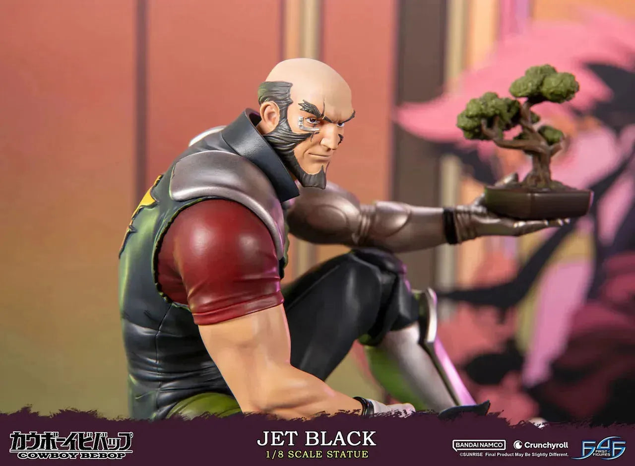 F4FCBJET8ST Cowboy Bebop - Jet Black 1:8 Scale Statue - First 4 Figures - Titan Pop Culture