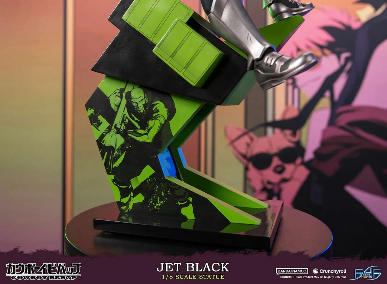 F4FCBJET8ST Cowboy Bebop - Jet Black 1:8 Scale Statue - First 4 Figures - Titan Pop Culture