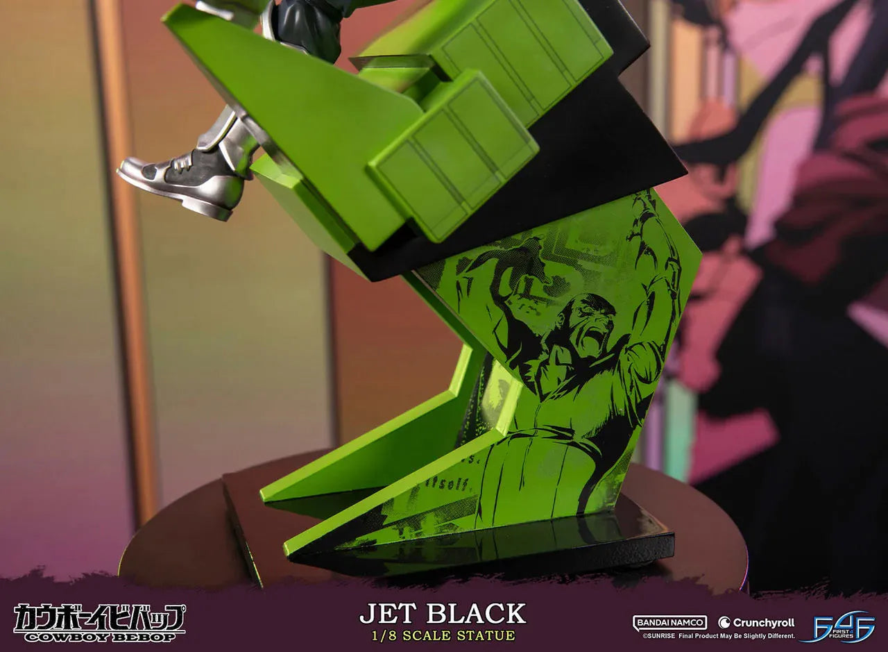 F4FCBJET8ST Cowboy Bebop - Jet Black 1:8 Scale Statue - First 4 Figures - Titan Pop Culture