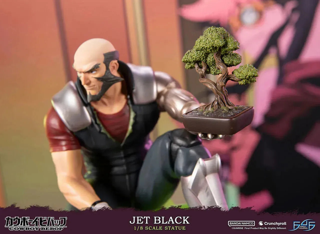 F4FCBJET8ST Cowboy Bebop - Jet Black 1:8 Scale Statue - First 4 Figures - Titan Pop Culture