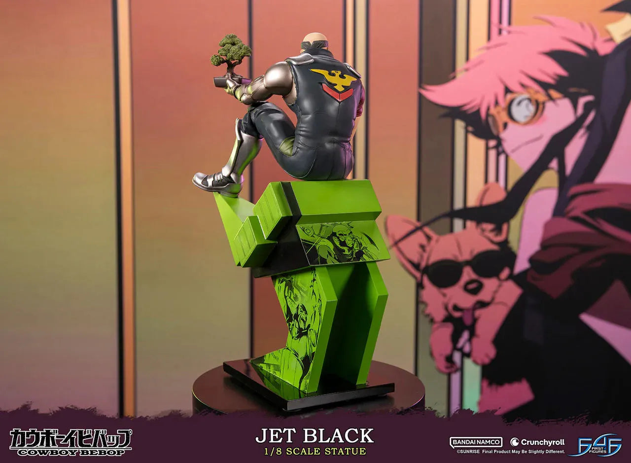 F4FCBJET8ST Cowboy Bebop - Jet Black 1:8 Scale Statue - First 4 Figures - Titan Pop Culture