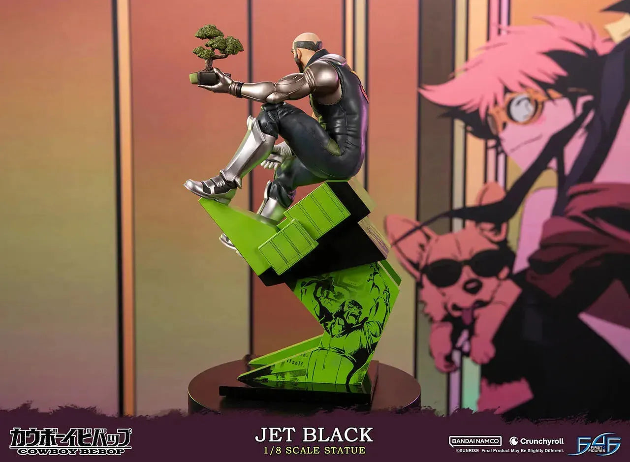 F4FCBJET8ST Cowboy Bebop - Jet Black 1:8 Scale Statue - First 4 Figures - Titan Pop Culture